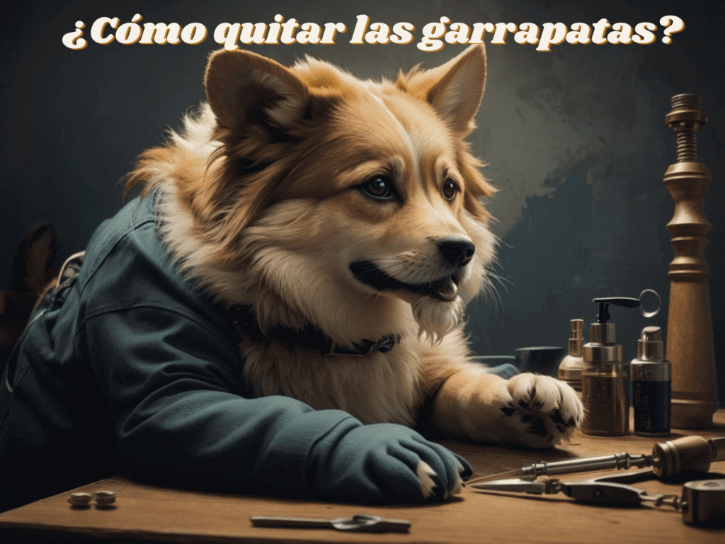 ¿Cómo quitar las garrapatas en perros?